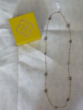 Kendra Scott Gwenyth Long Gold Necklace